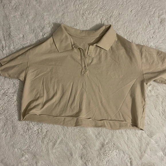 Cropped Aerie Polo - Picture 1 of 3